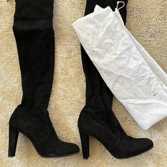 Stuart Weitzman Highland Boots Size 8.5 - Picture 2 of 3